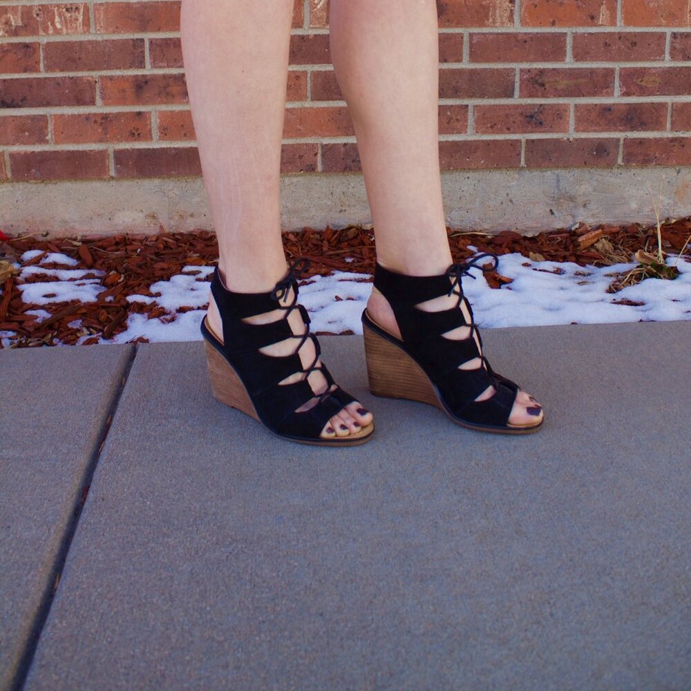 Melrose & Market - Calista Fab Wedge Sandal